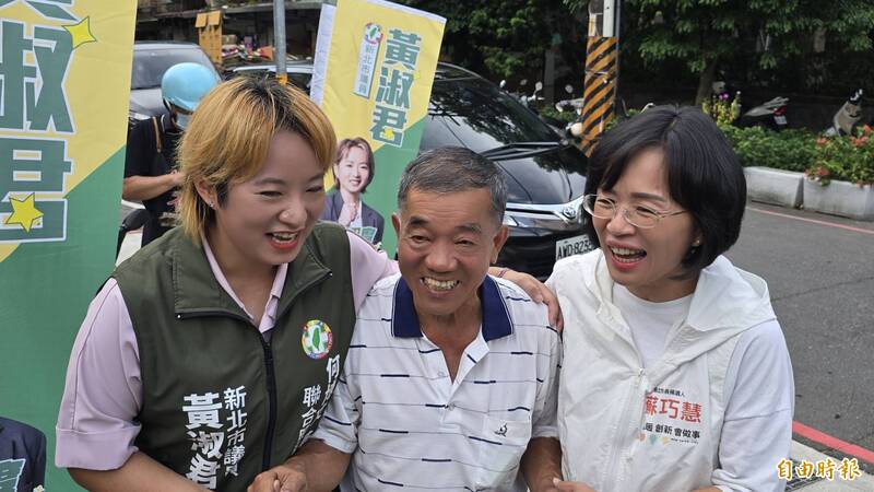 蘇巧慧重返廣德里出席黃淑君座談會 「豬八戒」諧音玩笑當事里長現身挺