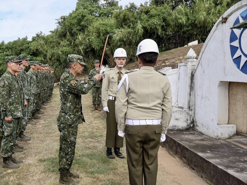 金防部「大二膽戰役76週年」追悼大會 效法先烈精神矢志捍衛國土