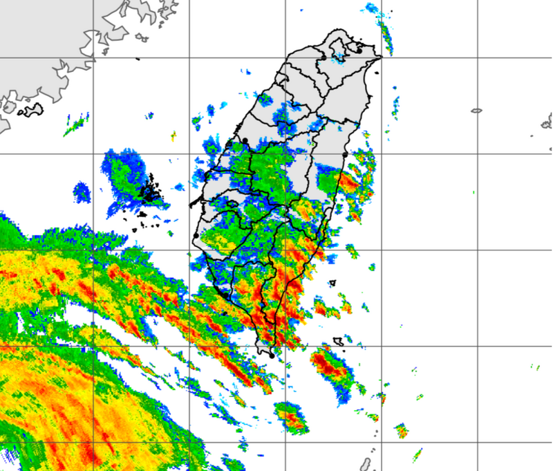 屏東、台東續發大雷雨警報 屏花東續防豪雨
