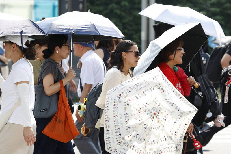 日本岐阜、三重連5日40℃以上 破歷史紀錄