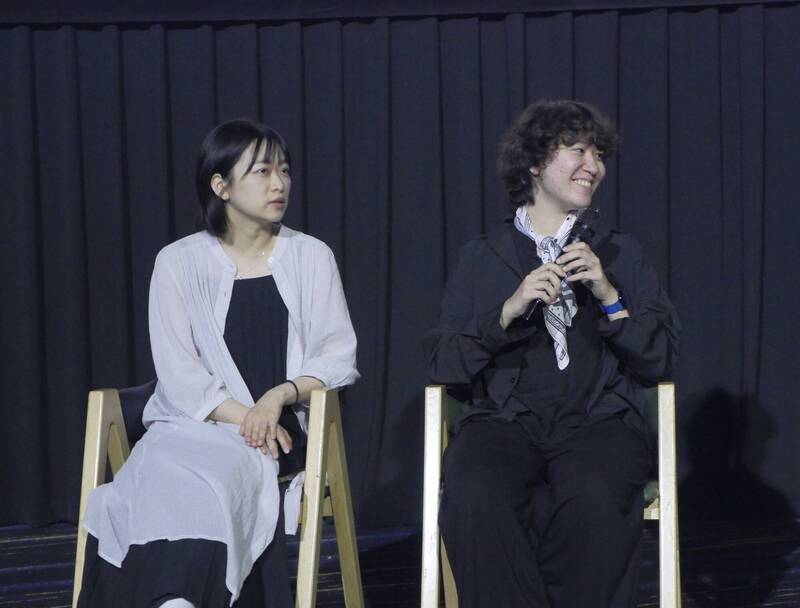 現場泰國影迷於映後座談踴躍提問,和2位導演進行深度交流。(圖由新北市新聞局提供)