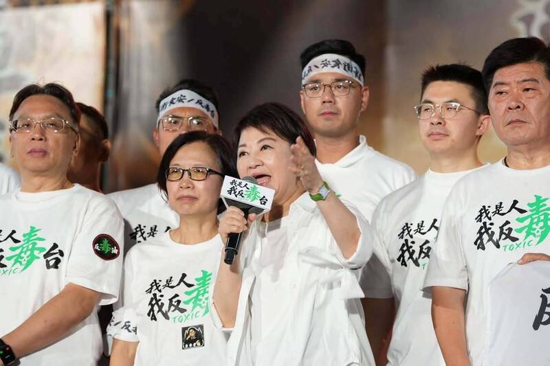 盧秀燕上凱道喊反毒油 台灣中社:請交代8年源頭管理成績單