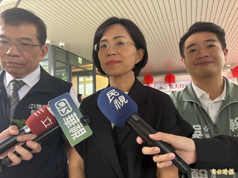李四川推巨蛋城政見 蘇巧慧:我會帶著團隊蓋好巨蛋成為新北地標