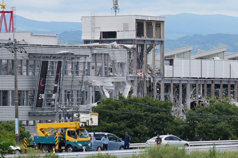 駭人畫面曝光!熊本AEON MALL爆炸後內部影像首度公開