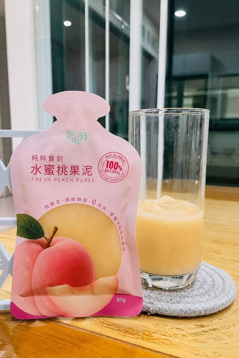 經微波滅菌技術後，台灣果汁能保持原味獲得肯定。（楊岳翰提供）