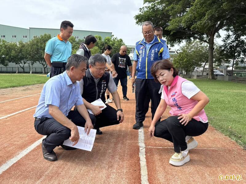 台中神圳國中操場整建經費797萬 中央補助近7成