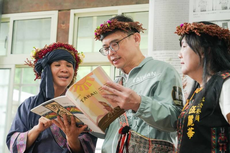 西拉雅族正名成第17族 賴瑞隆走訪內門:原住民族多元文化是高雄珍貴寶藏