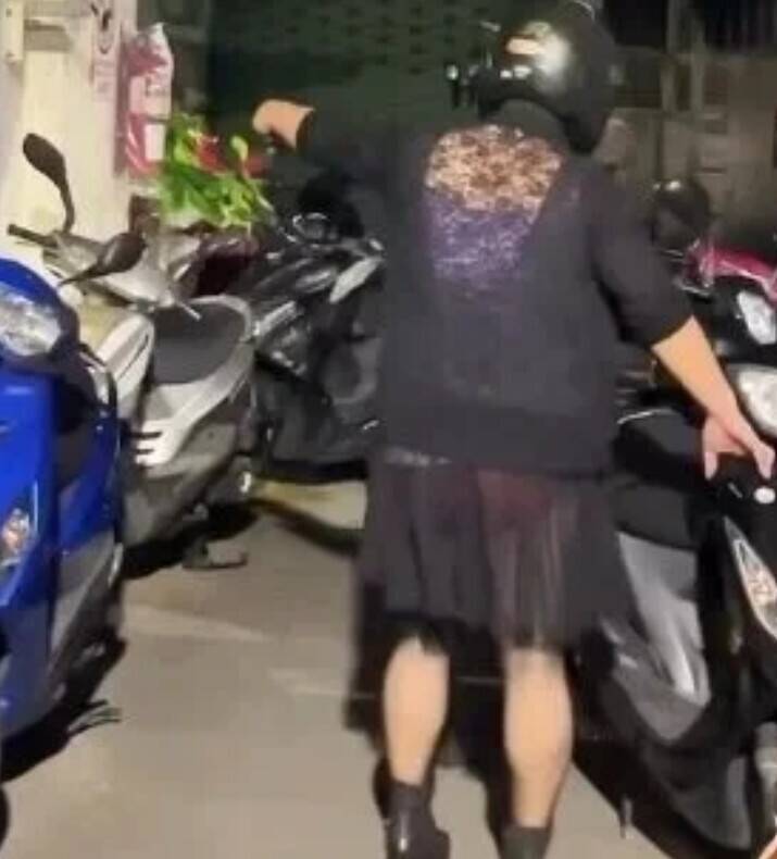 怪大叔穿薄紗裙尾隨夜歸女子 查有性騷前科遭拘提送辦