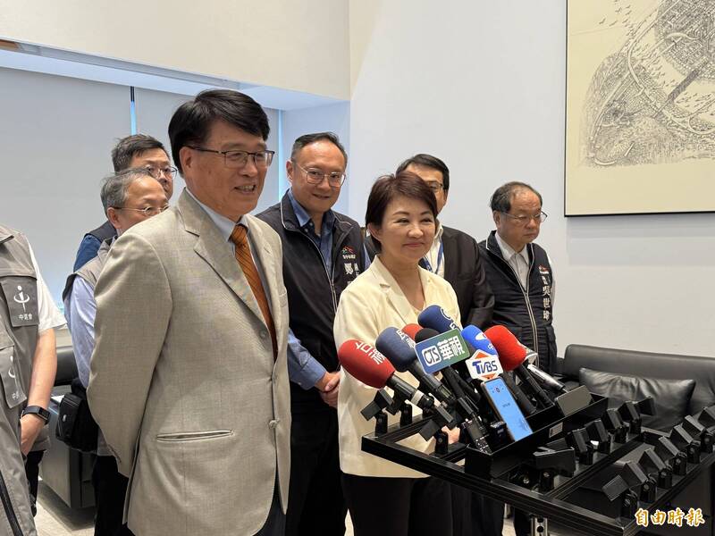 為國會改選議題互槓! 盧秀燕自認女媧補天 游盈隆:只是實話實說
