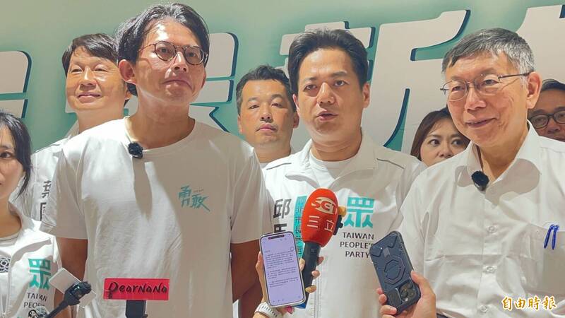 提拒絕輔選藍竹北市長人選?邱臣遠喊「敵人要少」 避談拉攏陳見賢