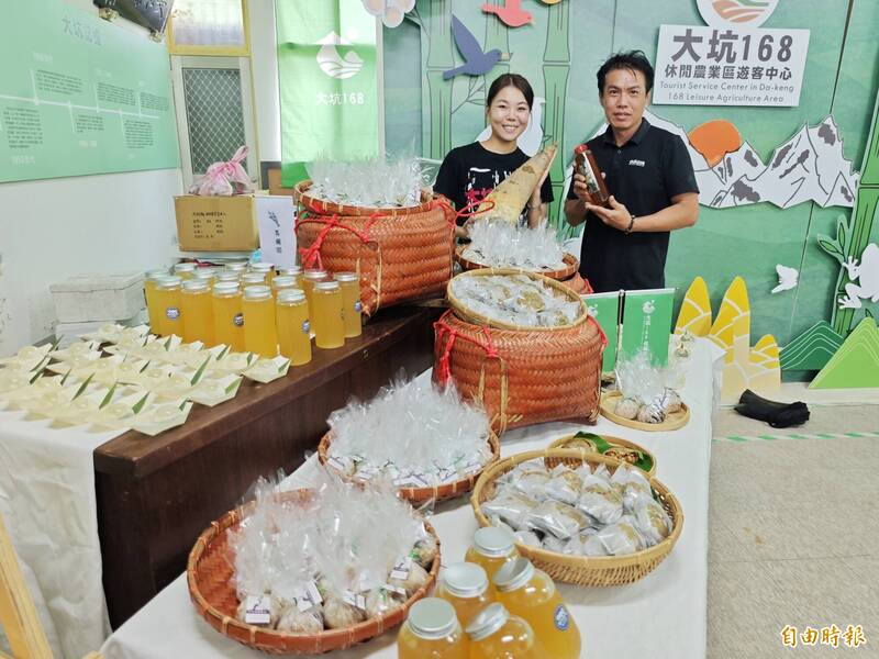 竹筍飯糰、草仔粿、水信玄餅吃一波 台南大坑農遊季登場