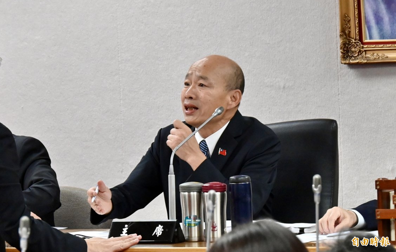 韓國瑜遭藍委頂撞震怒 黃暐瀚曝原因:總預算拖到「前所未見」