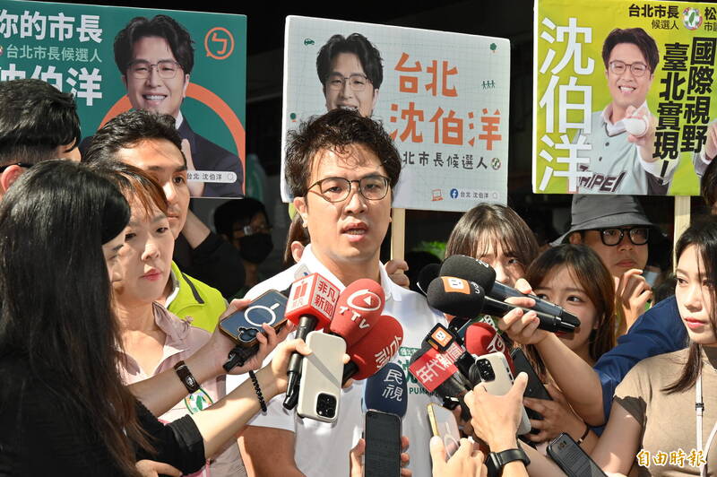 北市府酸「刑事局何時敲門」?沈伯洋力挺黃偉哲:宣導跟鼓勵深偽不能混為一談