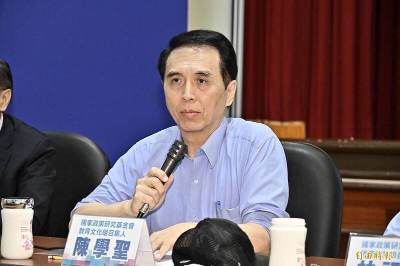 盧秀燕續喊倒閣 前藍委陳學聖:2028一定不會缺席