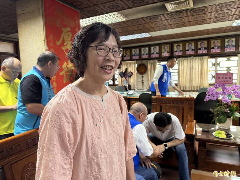 蔡壁如「出家一週」出關 直奔江啟臣問政說明會