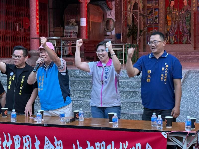 徐欣瑩喊推竹東升格市 目標超越竹北