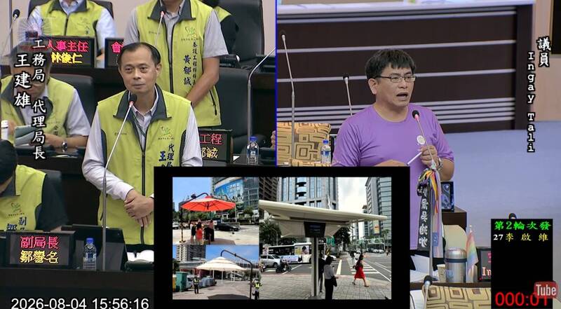 台南也要有街頭遮陽傘?工務局鬆口:選點試辦