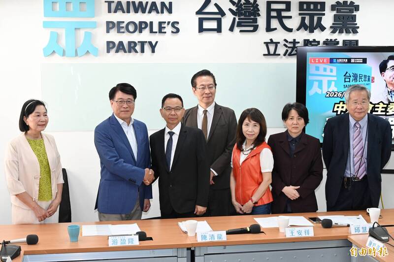 游盈隆拜會民眾黨團提2訴求 憂「一票多案」倉促修法讓選務員崩潰