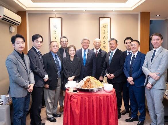 韓國瑜:感謝麥考爾20餘年堅定挺台 深化台美關係守護印太和平
