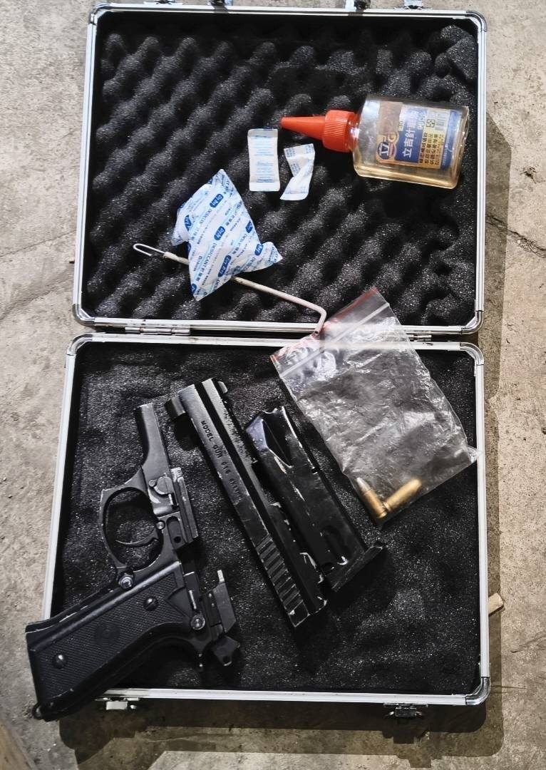 誇張!懷孕5個月還吸毒 雲林毒鴛鴦被逮搜出毒品及改造槍