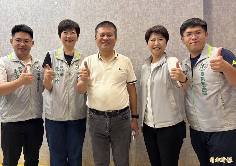陳亭妃參選台南市長競選總部在永康 輔選架構出爐