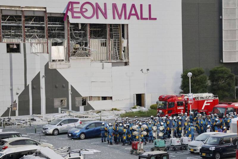 熊本AEON爆炸釀7死  日本經產省：瓦斯外洩是主因