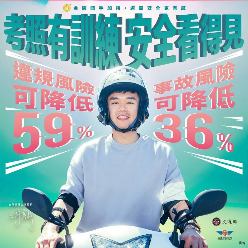 機車駕訓事故風險可降36% 澎湖加碼補助每人1000元
