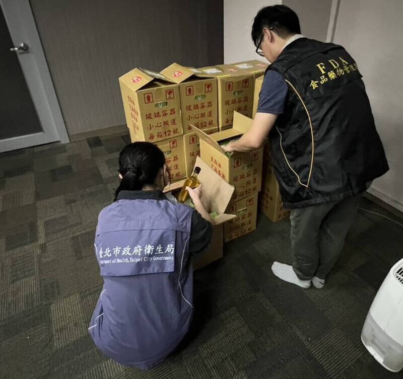 又有苦茶油中鏢!北市接獲「翰霖」通報苯駢芘超標 轉知新北衛生局