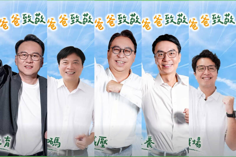 向超人爸爸致敬!綠5戰將接力推「國家一起養」 賴蕭驚喜入鏡