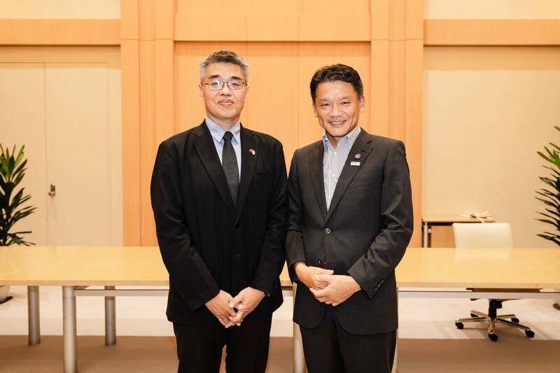 拜會東京都副知事宮坂學 高市副市長李懷仁:深化智慧城市交流