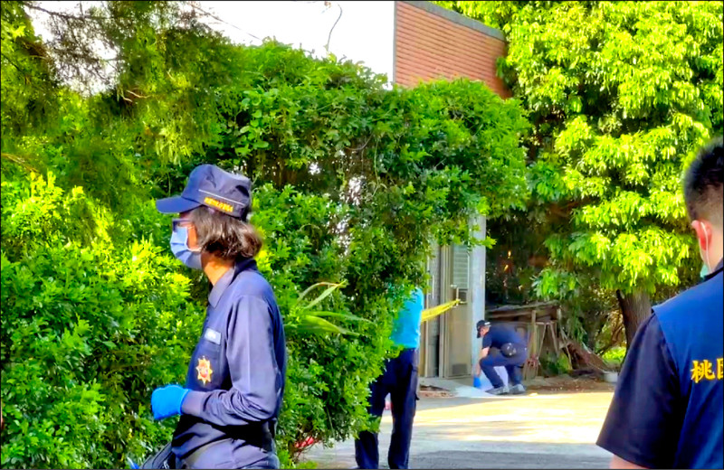 87歲丈夫殺害85歲妻子，被收押。（圖為警方蒐證，資料照，記者鄭淑婷翻攝）