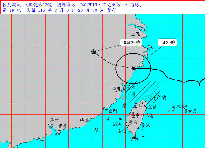 白海豚晚間登陸中國 8/10國籍航空航班異動一次看