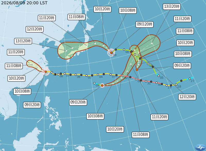 白海豚海警預計深夜解除 西北太平洋又有熱低壓生成