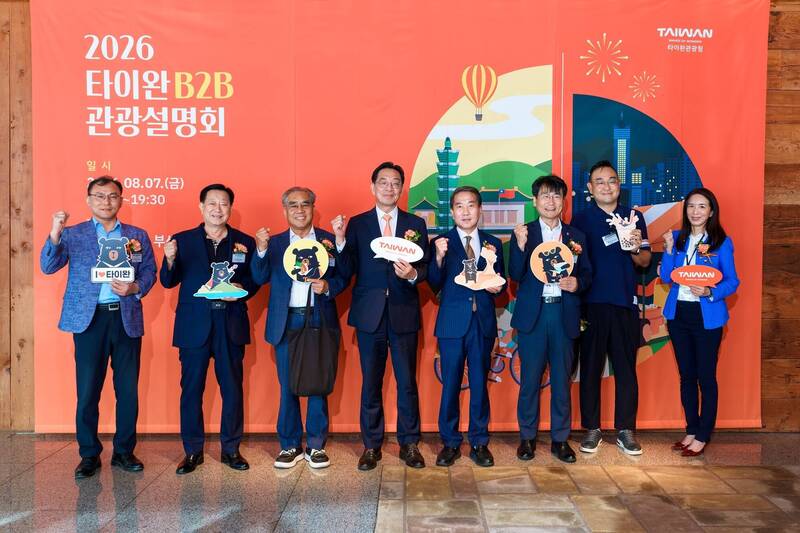 台灣穩居韓國人熱門目的地前10! 觀光署赴釜山宣傳台灣魅力