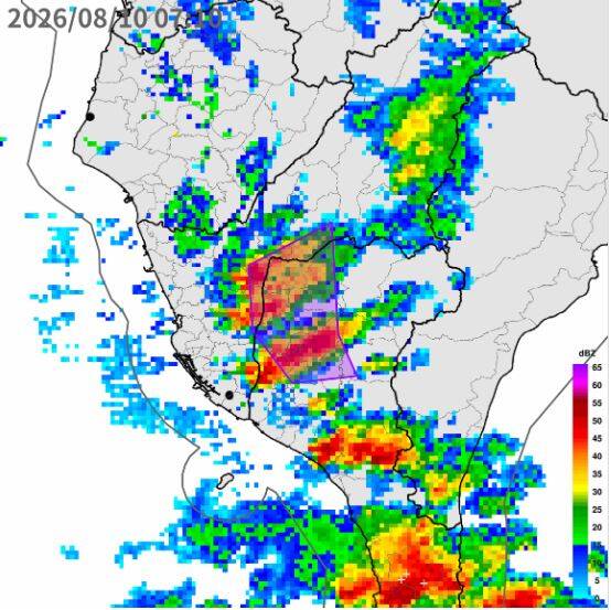 大雷雨開炸! 高雄市注意雷雨、屏東縣慎防劇烈雨勢