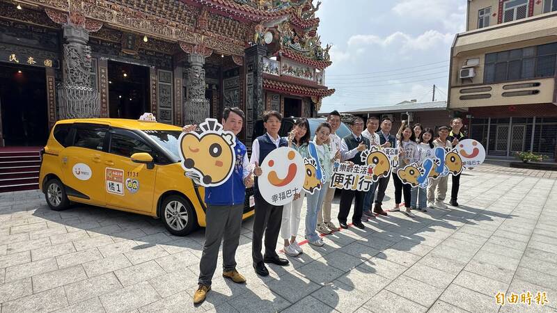 台南小黃公車已逾50萬人次搭乘 安定新增3路線