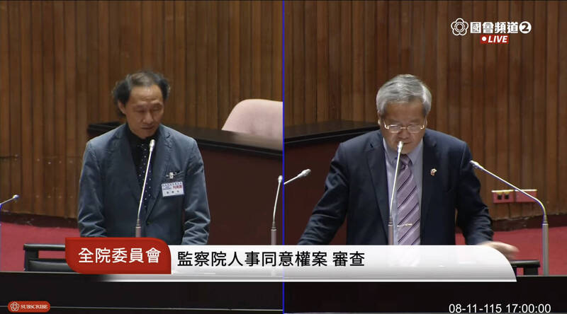 審監委?說故事? 許忠信 : 外公在南科曾有四十甲土地