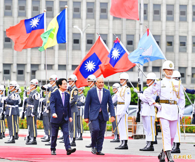 《TAIPEI TIMES》 Vincentian PM pledges support, urges investment