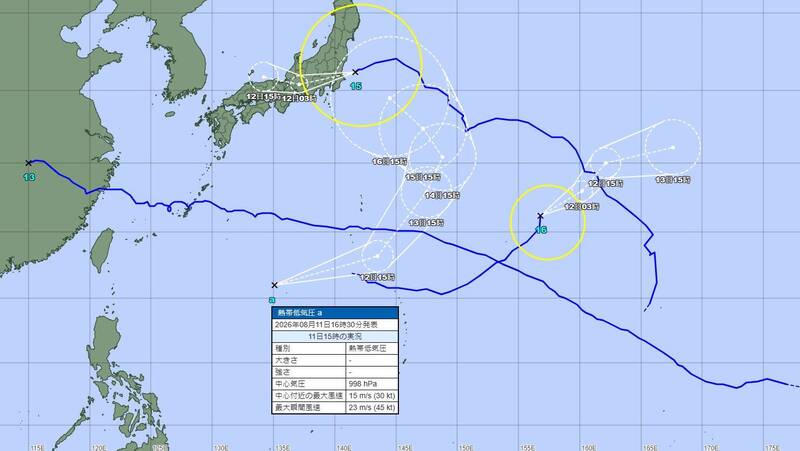 又有新颱接力3颱共舞!「南卡」最快明生成 日本恐遭二連擊