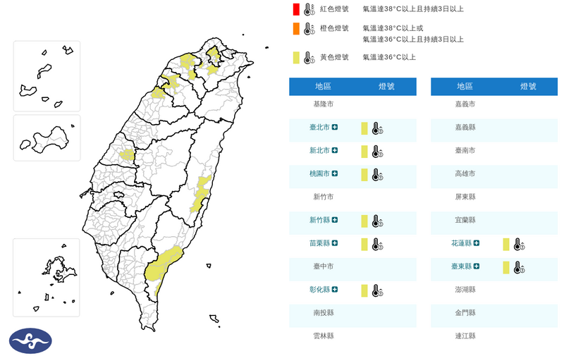 8縣市飆高溫! 西南風沉降 氣象署:「這地」恐有焚風