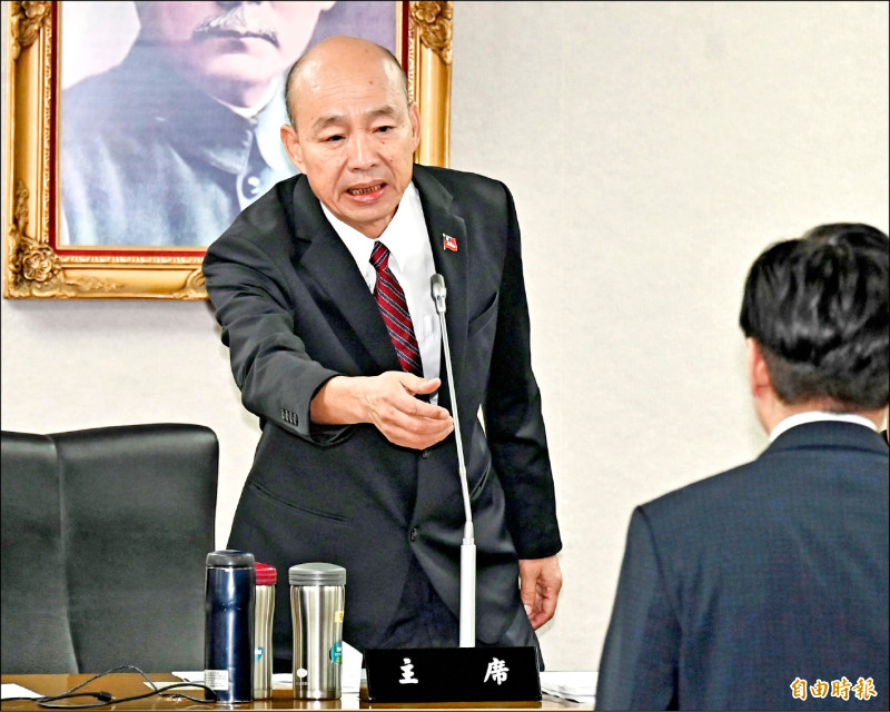 自由日日Shoot》傅崐萁缺席總預算協商 韓怒轟慈禧垂簾聽政:辭掉總召較輕鬆