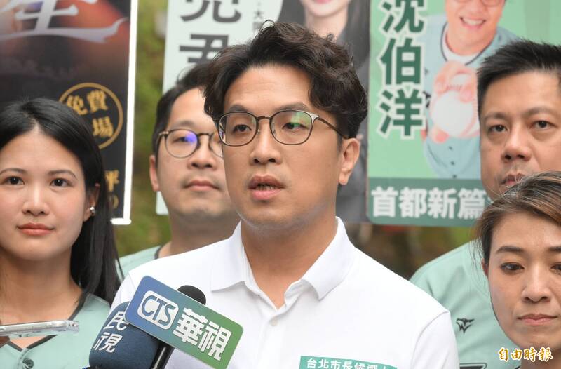 沈伯洋拋捷運站「換衣沖洗」政見!張斯綱質疑管理不易