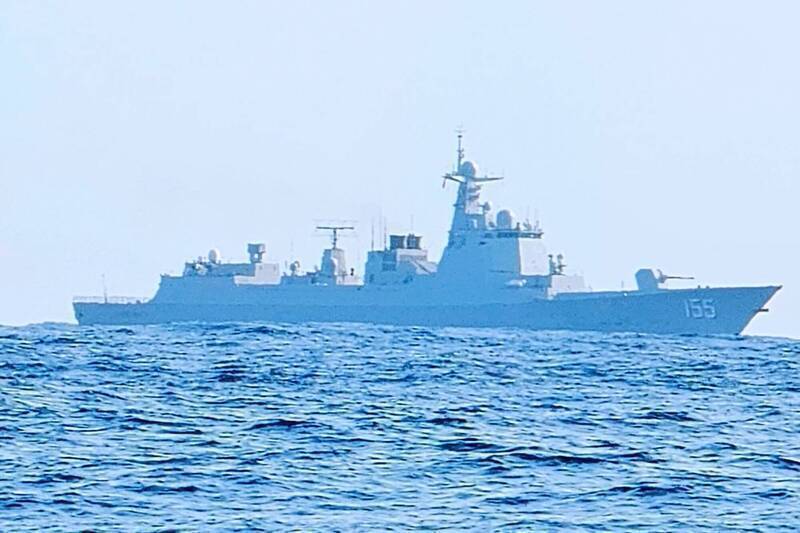 獨家》共艦蠻橫霸道!闖我海域廣播矮化台灣 嗆聲驅離美軍機