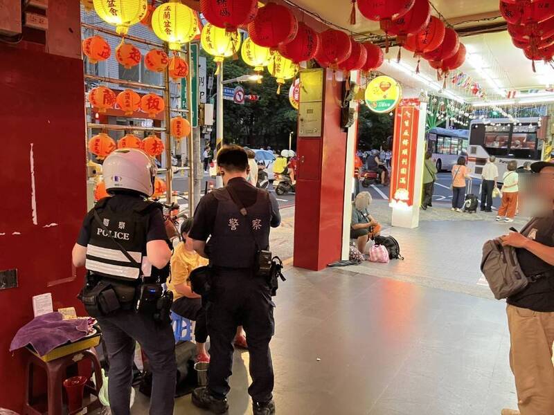 街友攻擊民眾 板橋車站、慈惠宮等聚集熱點加強巡查