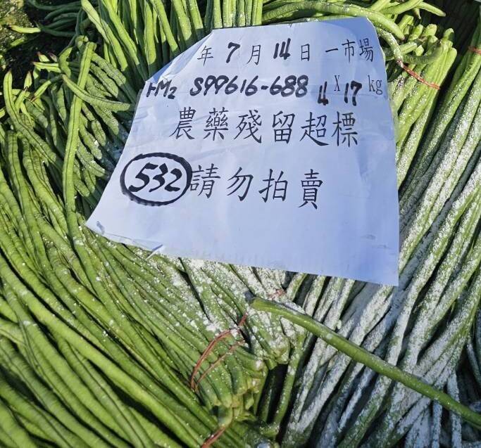 北農7月蔬果抽驗77件不合格 小白菜、辣椒、菜豆上榜