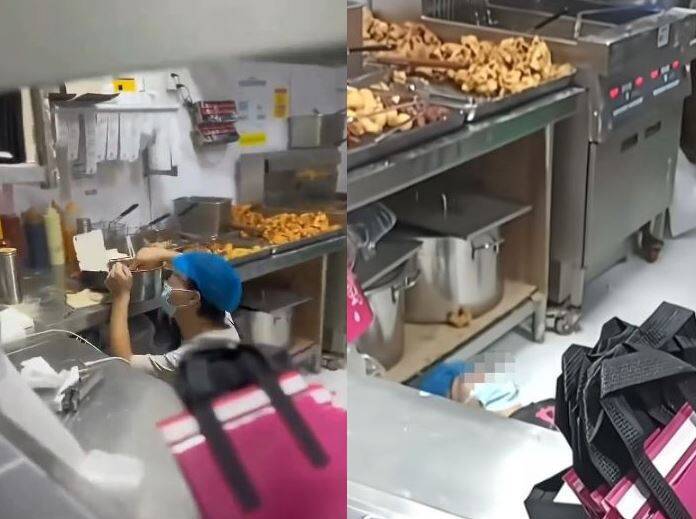 深圳炸雞店訂單暴增 新手男店員崩潰倒地抽搐 網曝:月薪僅9千