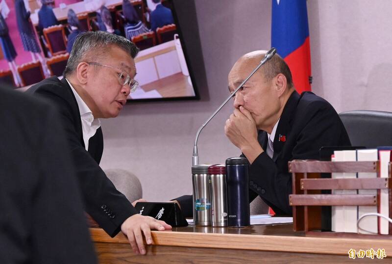 傅崐萁狂缺席！蔡其昌：韓國瑜恐感慨不如當黨團總召