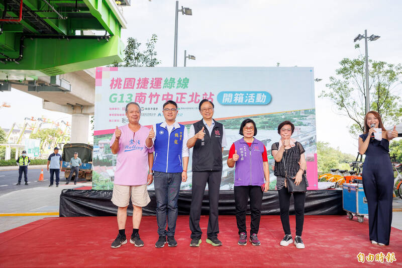 桃捷綠線G13站搶先開箱 節能綠建築成蘆竹新地標