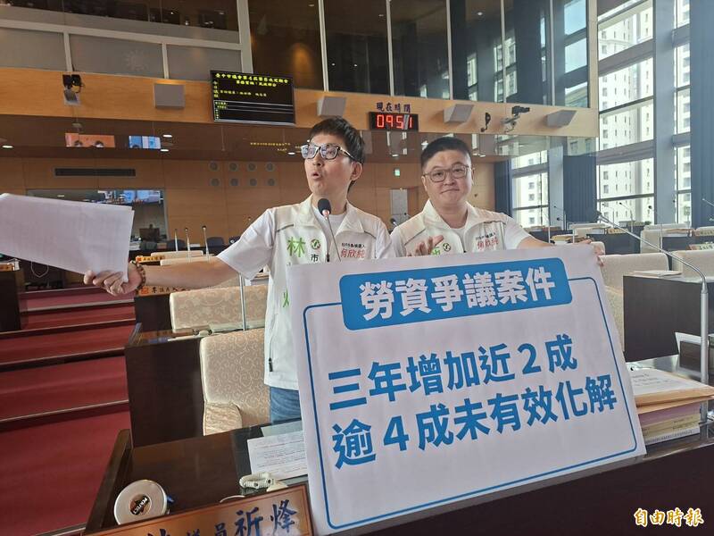 台中勞資爭議3年增近2成、逾4成調解未成 議員促查高風險企業
