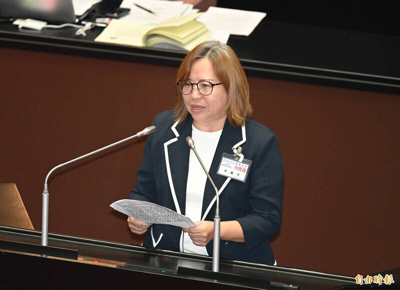 白委批民進黨執政10年未修憲廢監 李麗芬:社會共識比朝野共識重要